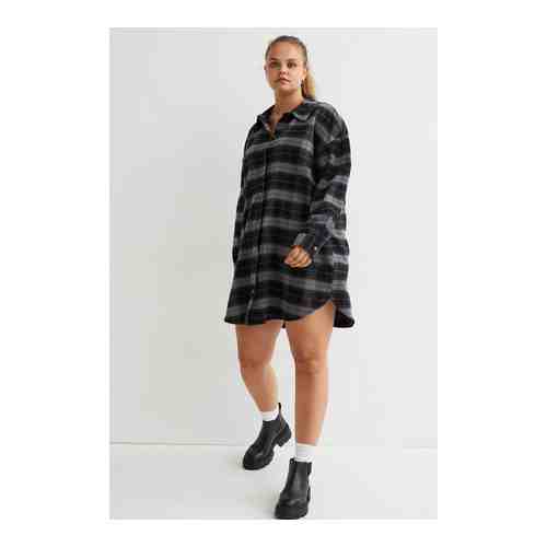 H&M+ Платье-рубашка арт. 1019069001
