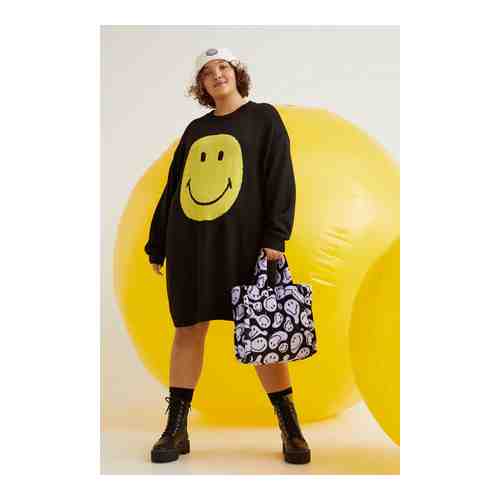 H&M+ Платье жаккардовой вязки арт. 1036292001