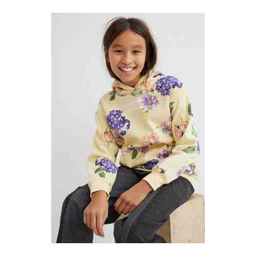 Худи оверсайз с принтом арт. 1025939002