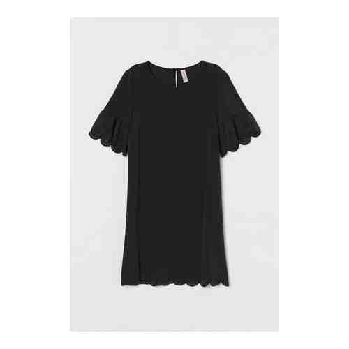 Платье с волнистым краем арт. 873895001